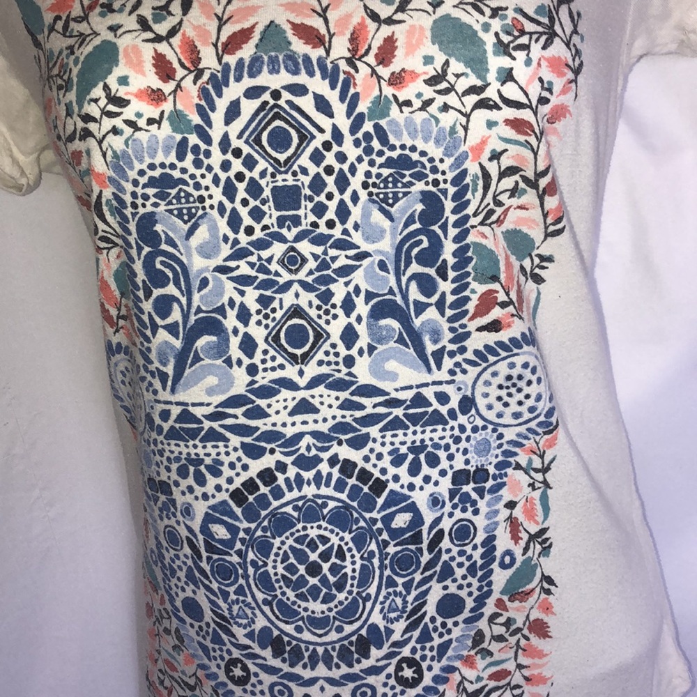 Lucky Brand tee XS white tee - Picture 3 of 4